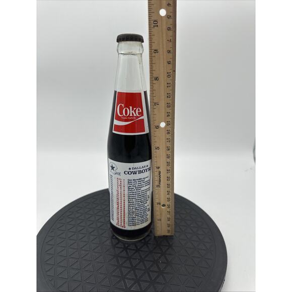 1984 Dallas Cowboys Commerative Coke Bottle - Picture 5 of 5